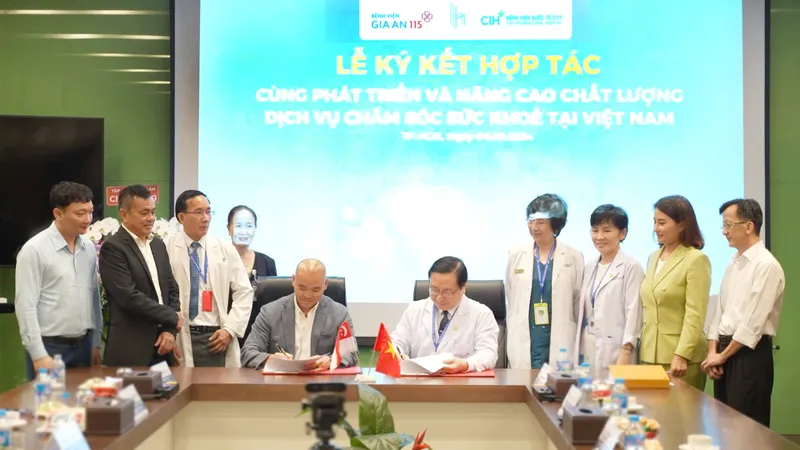 Toàn cảnh lễ ký kết