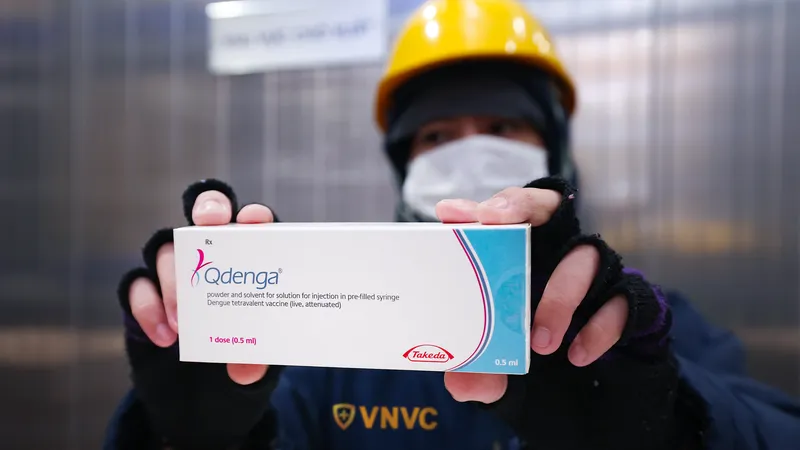 Vaccine phòng sốt xuất huyết có tên Qdenga của Takeda (Nhật Bản)
