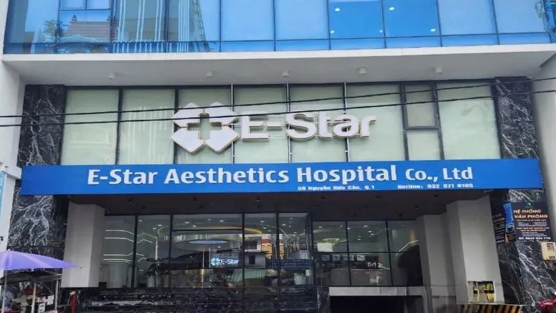 Một cơ sở chưa có giấy phép hoạt động đã mang tên “bệnh viện” (tên của doanh nghiệp được cấp giấy chứng nhận kinh doanh là Công ty TNHH bệnh viện thẩm mỹ E-Star)