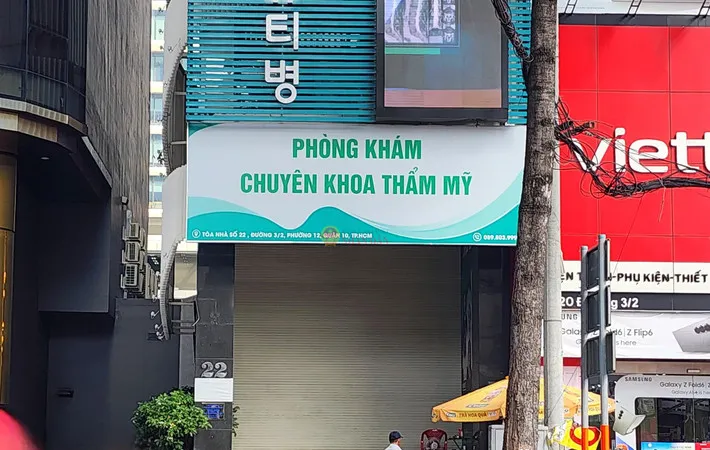 Cơ sở thẩm mỹ Changwon International Clinic quảng cáo trái phép, thu tiền dịch vụ giá cao