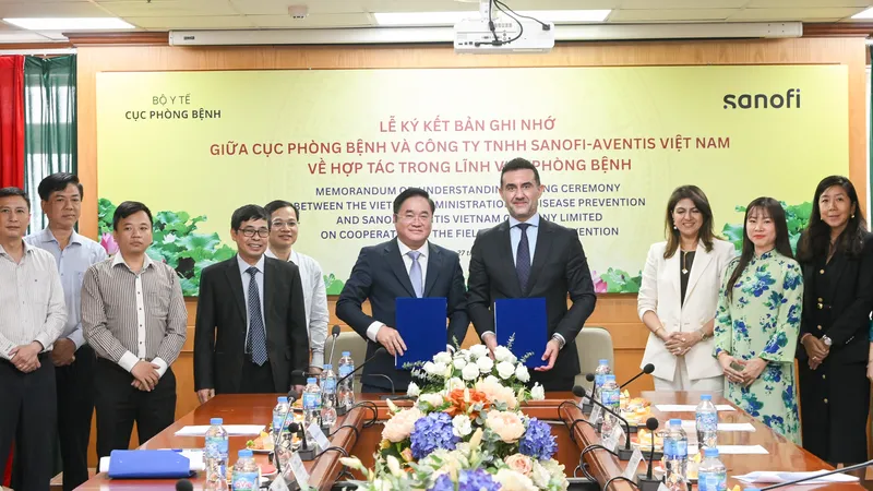 Sanofi đồng hành cùng Cục Phòng bệnh hợp tác triển khai các hoạt động hỗ trợ nâng cao năng lực hệ thống, truyền thông về phòng bệnh thông qua thúc đẩy hoạt động tiêm chủng trọn đời tại Việt Nam