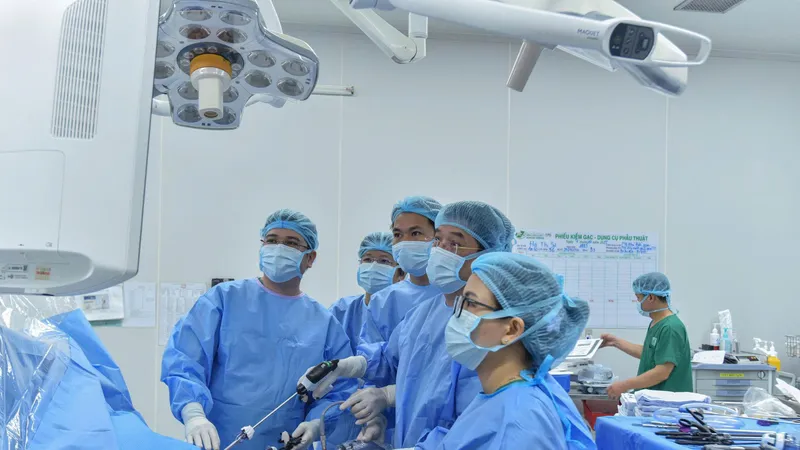 Một ca lấy ghép thận tại Bệnh viện Quân y 175