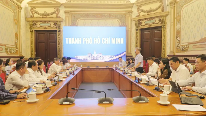 Toàn cảnh buổi làm việc