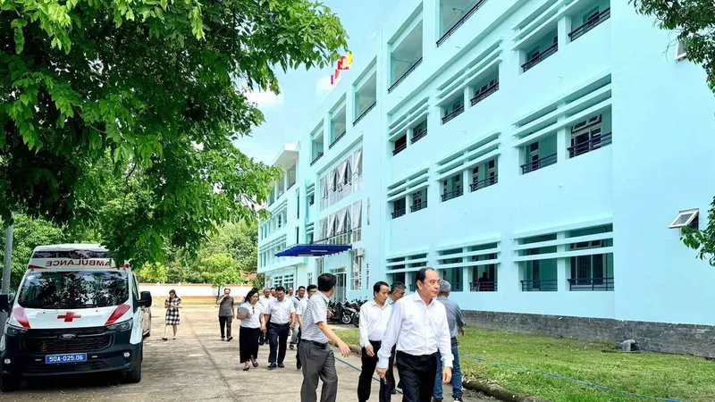 Lãnh đạo Sở Y tế kiểm tra công tác chuẩn bị đưa cơ sở 4 của Bệnh viện Tâm thần đi vào hoạt động 
