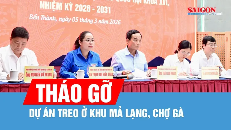 Bí thư Thành ủy TPHCM Trần Lưu Quang: Tháo gỡ dự án treo ở khu Mả Lạng, Chợ Gà