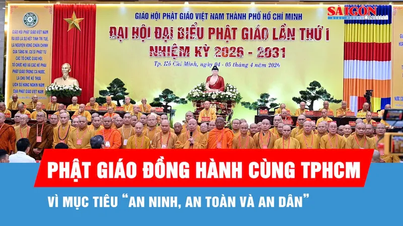 Phật giáo đồng hành cùng TPHCM vì mục tiêu “an ninh, an toàn và an dân”