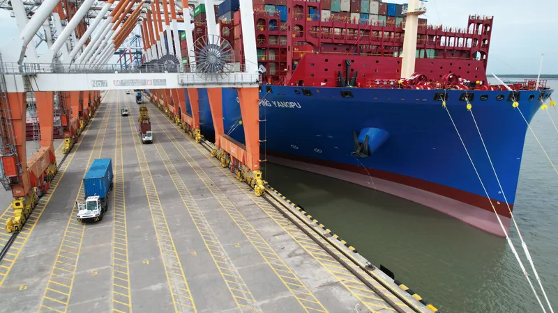Sản lượng tàu mẹ thông qua Cái Mép – Thị Vải đạt 5,6 triệu TEUs, tăng 18%