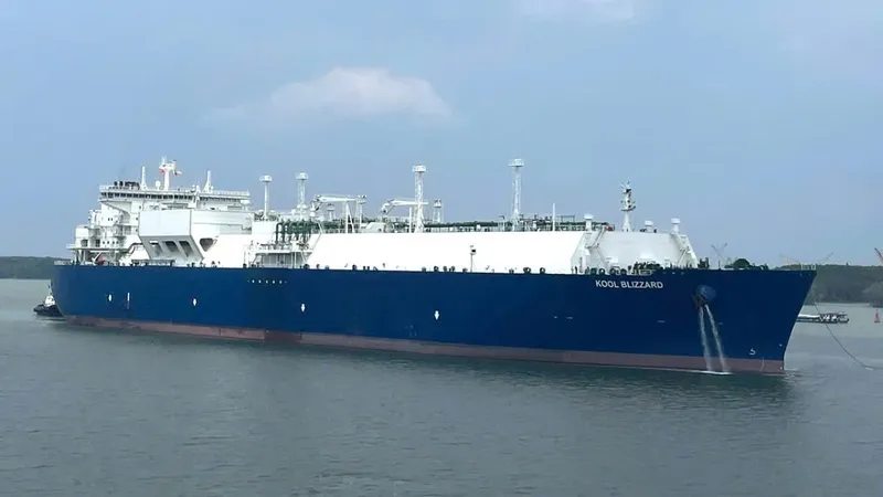 Tàu chở khí thiên nhiên hóa lỏng từ Brunei đã cập cảng an toàn tại khu vực Cái Mép - Thị Vải