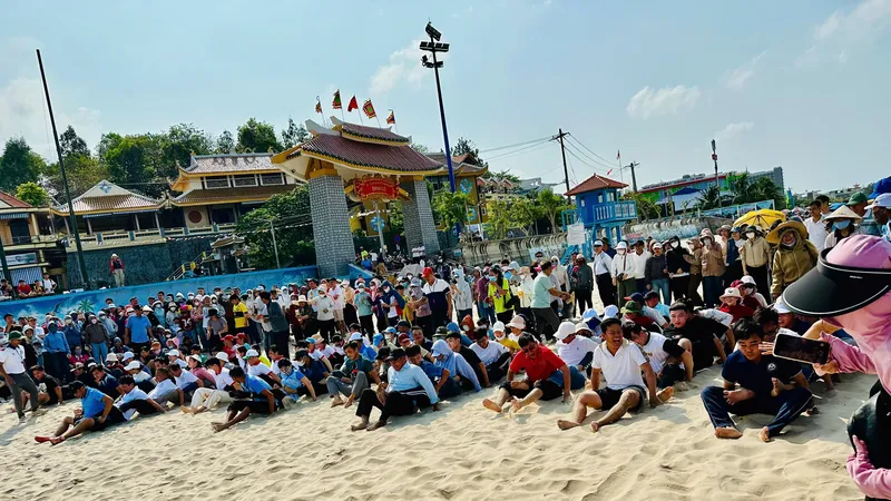 Xã Long Hải: Gần 600 vận động viên tham gia hội thao thể thao dân tộc