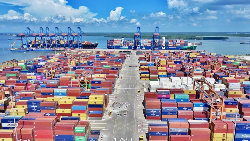 Cảng Gemalink tiếp tục dẫn đầu với hơn 523.000 TEU, tăng 17% so với cùng kỳ