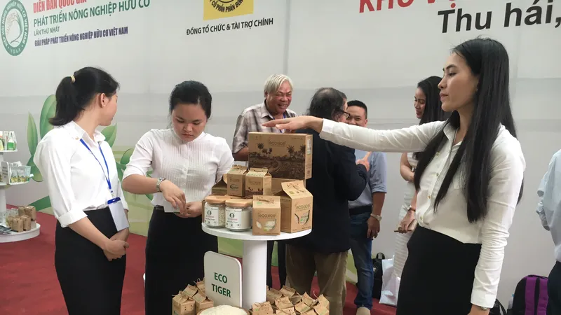 Diện tích sản xuất nông nghiệp hữu cơ vẫn còn quá nhỏ
