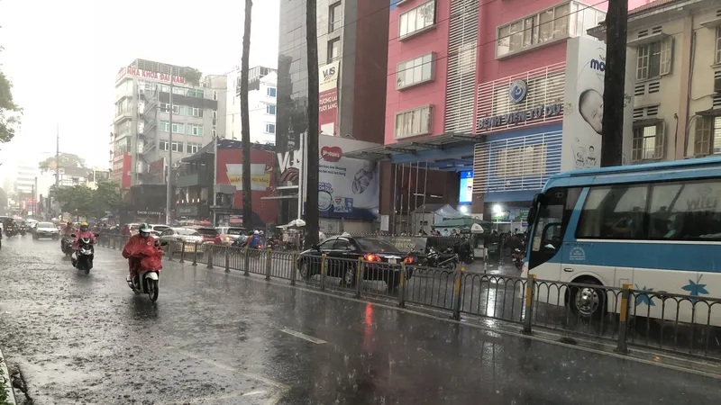 Hôm nay 2-3, TPHCM sẽ có mưa