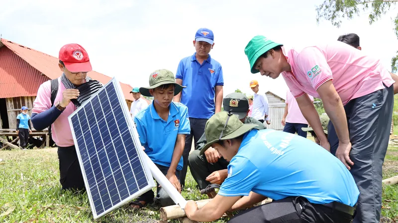 Công ty C.P. Việt Nam với hành trình mang ánh sáng lên vùng cao