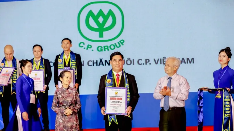 C.P. Việt Nam tiếp tục đạt hàng Việt Nam chất lượng cao năm 2023