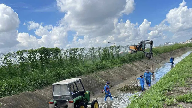 Sân bay Tân Sơn Nhất chuẩn bị ứng phó bão số 1