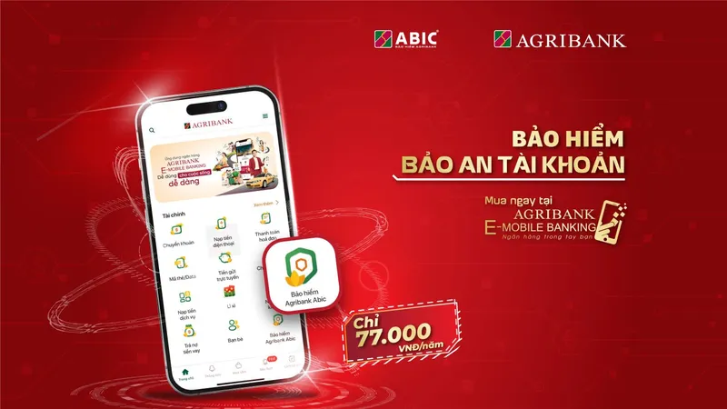 Dịch vụ Bảo an tài khoản chính thức ra mắt trên ứng dụng Agribank E-Mobile Banking