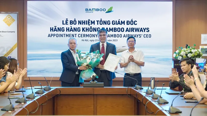 Chuyên gia Lương Hoài Nam làm Tổng Giám đốc Bamboo Airways