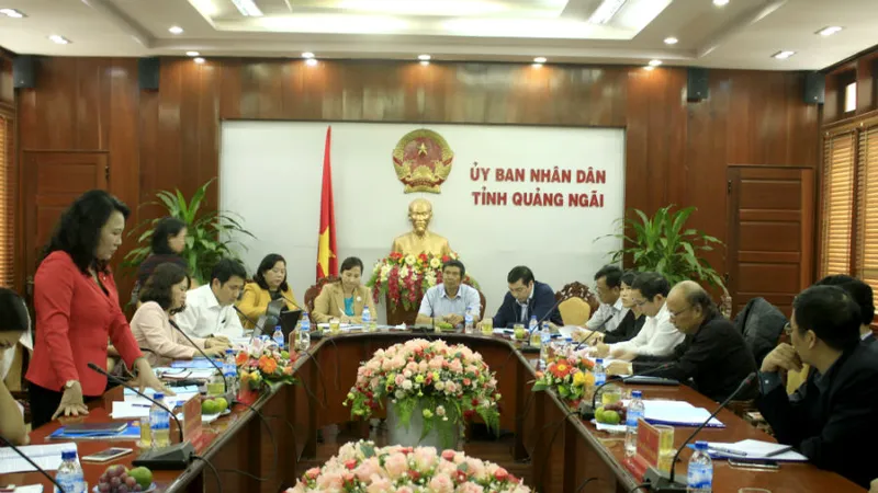 Thứ trưởng Nguyễn Thị Nghĩa làm việc với tỉnh Quảng Ngãi
