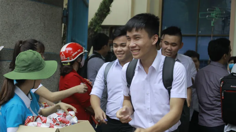 Thí sinh tham gia kỳ thi THPT Quốc gia năm 2018