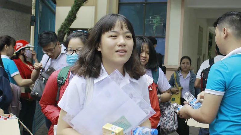 Thí sinh tham gia kỳ thi THPT Quốc gia năm 2018
