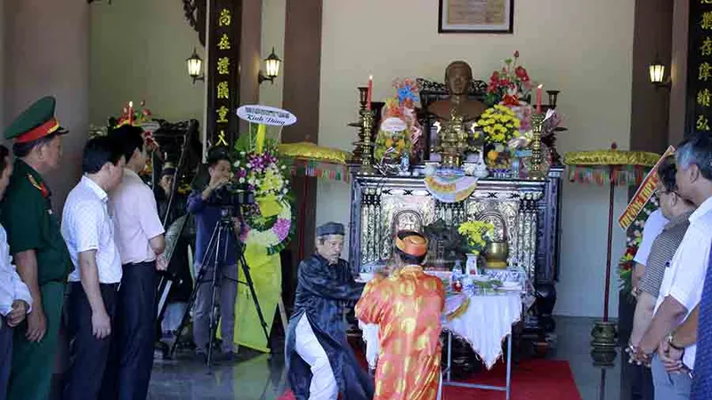 Quảng Ngãi: Tưởng niệm 154 năm ngày Anh hùng dân tộc Trương Định tuẫn tiết