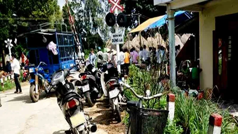 Hiện trường nơi xảy ra vụ việc
