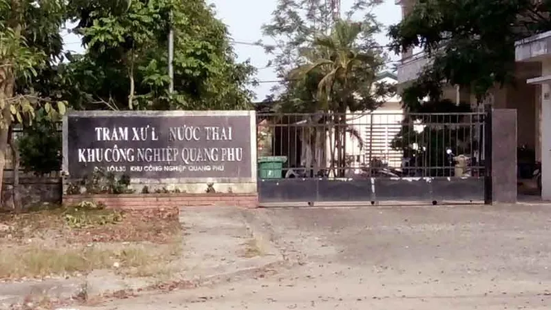 Quảng Ngãi: Trạm xử lý nước thải gây mùi khiến người dân bức xúc