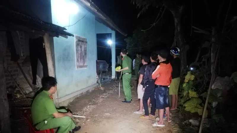 Nghi án con trai tâm thần sát hại mẹ ở Quảng Ngãi