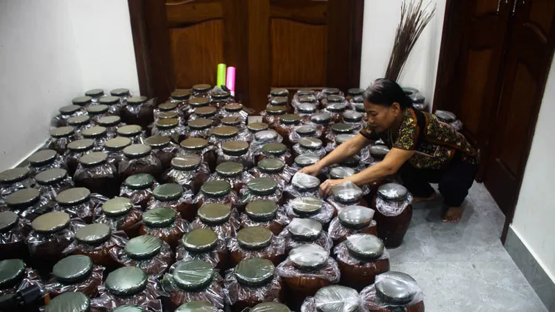 Quảng Ngãi:Người giữ hương vị men rừng rượu cần 