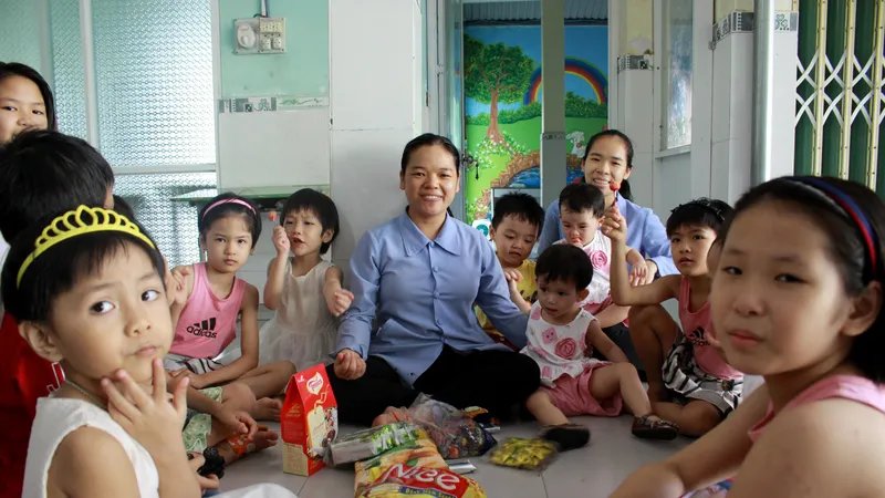 Mái ấm tình thương của trẻ mồ côi