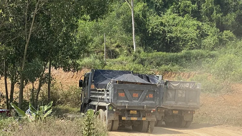 Quảng Ngãi kiểm tra toàn diện hoạt động khoáng sản mỏ đất của Công ty TNHH Lý Tuấn