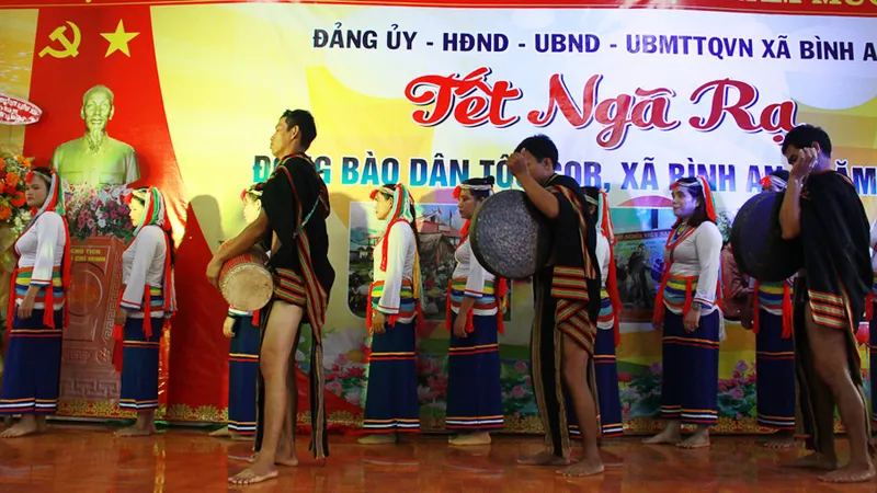 Người Cor ở Quảng Ngãi vui Tết Ngã rạ