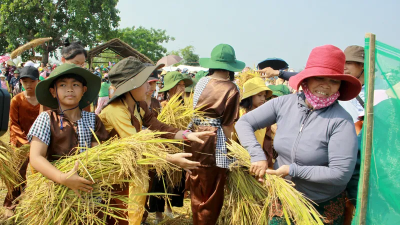 Lễ hội Ngày mùa trên quê hương cố Thủ tướng Phạm Văn Đồng