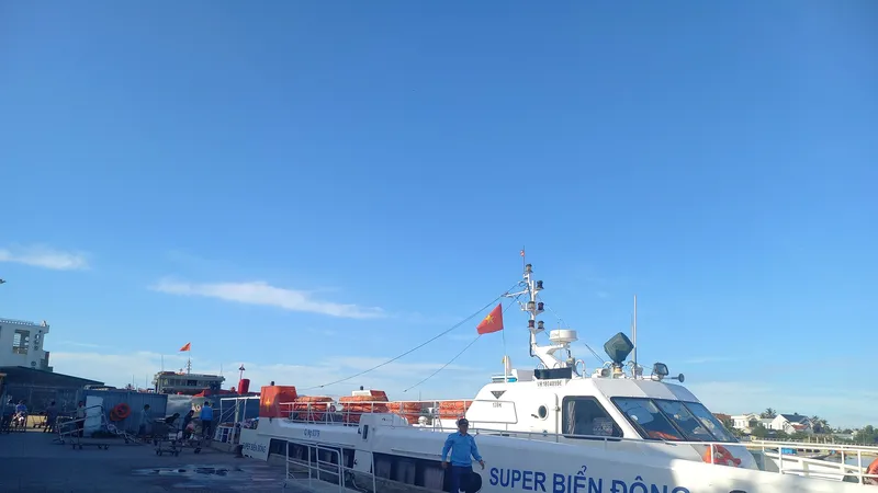 Quảng Ngãi: Cầu cảng Sa Kỳ chưa đáp ứng năng lực khai thác vận tải hành khách