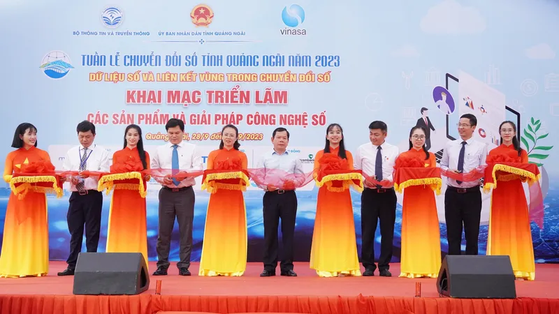 Quảng Ngãi: Triển lãm các sản phẩm và giải pháp chuyển đổi số