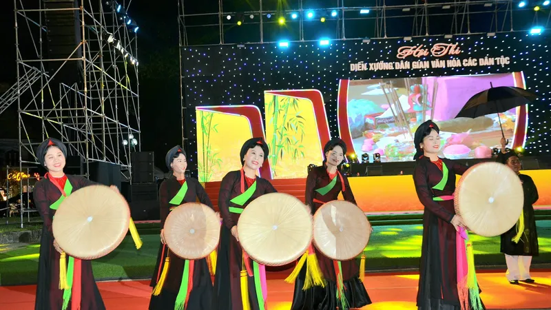 24 tỉnh, thành tranh tài tại Hội thi Diễn xướng dân gian văn hóa các dân tộc