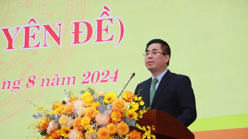 Ông Nguyễn Hoàng Giang giữ chức Chủ tịch UBND tỉnh Quảng Ngãi