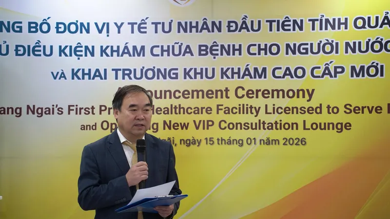 Thiện Nhân Quảng Ngãi: đơn vị y tế tư nhân đầu tiên đủ điều kiện khám chữa bệnh cho người nước ngoài
