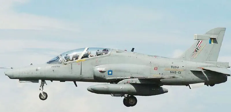 Một máy bay chiến đấu Hawk 108 của Không quân Hoàng gia Malaysia. Ảnh: RMAF