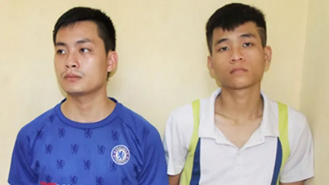 Đối tượng Phạm Ngọc Sơn và Nguyễn Tiến Tùng