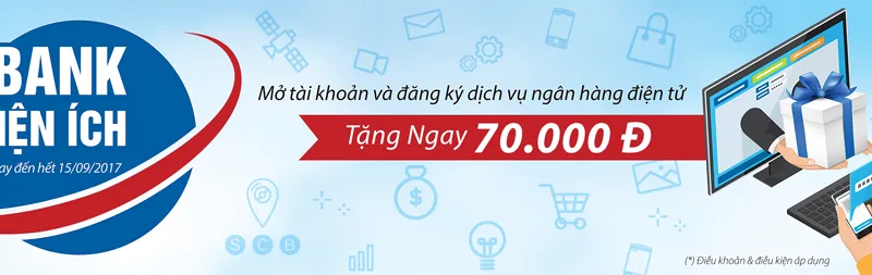Tiện lợi hơn - ưu đãi nhiều hơn khi sử dụng trọn gói các sản phẩm dịch vụ của SCB