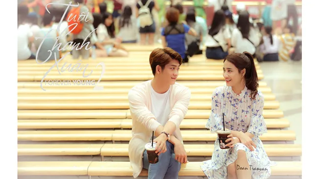 Kang Tae Oh - Nhã Phương ngọt ngào bên nhau trong poster phim Tuổi Thanh Xuân