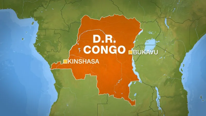 Rơi máy bay quân sự tại thủ đô Congo