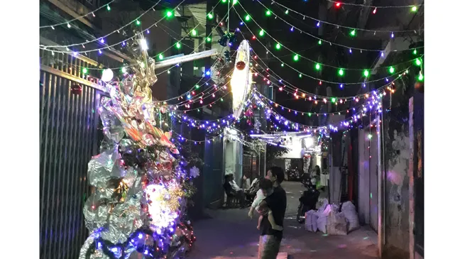Mùa Giáng sinh ấm áp ở xóm đạo