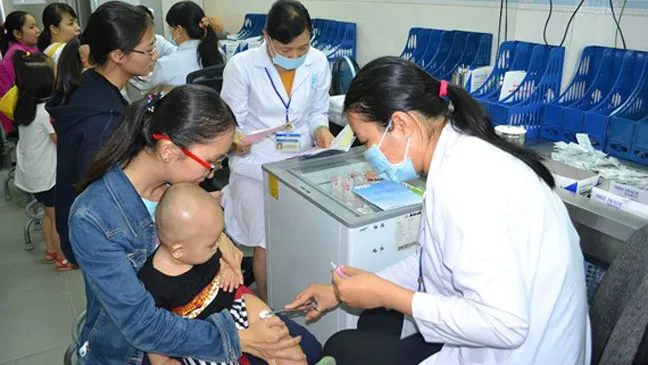 Tiêm miễn phí 10 loại vaccine cho trẻ nhỏ dưới 5 tuổi