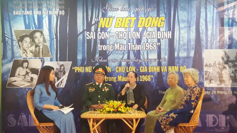 Giao lưu, gặp gỡ nữ biệt động Sài Gòn - Chợ Lớn - Gia Định