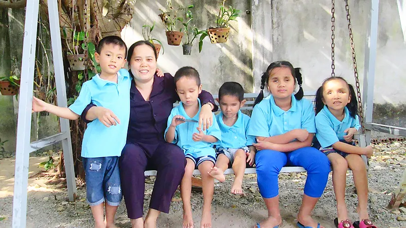 Mái ấm của trẻ khiếm thị
