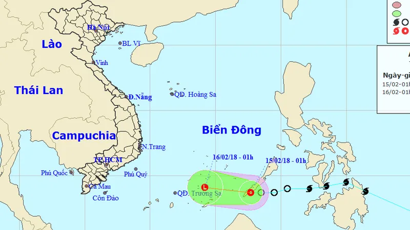 Áp thấp nhiệt đới suy yếu, cả nước nắng đẹp trong những ngày Tết