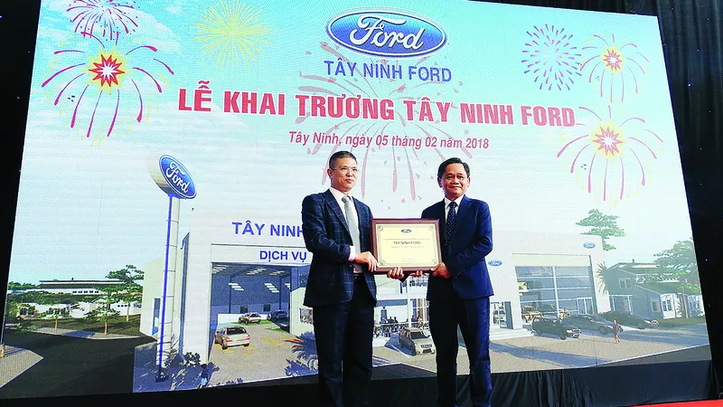 Ford đưa vào hoạt động đại lý chính hãng tại Tây Ninh, tăng cường dịch vụ trong năm 2018