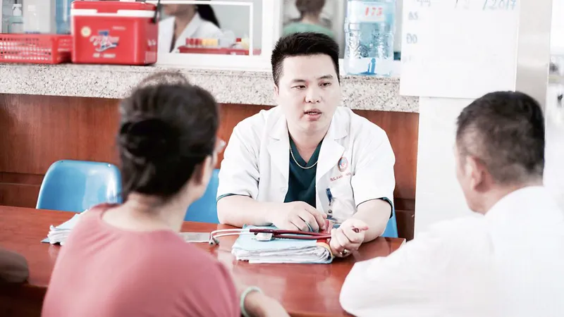Tấm lòng bác sĩ trẻ